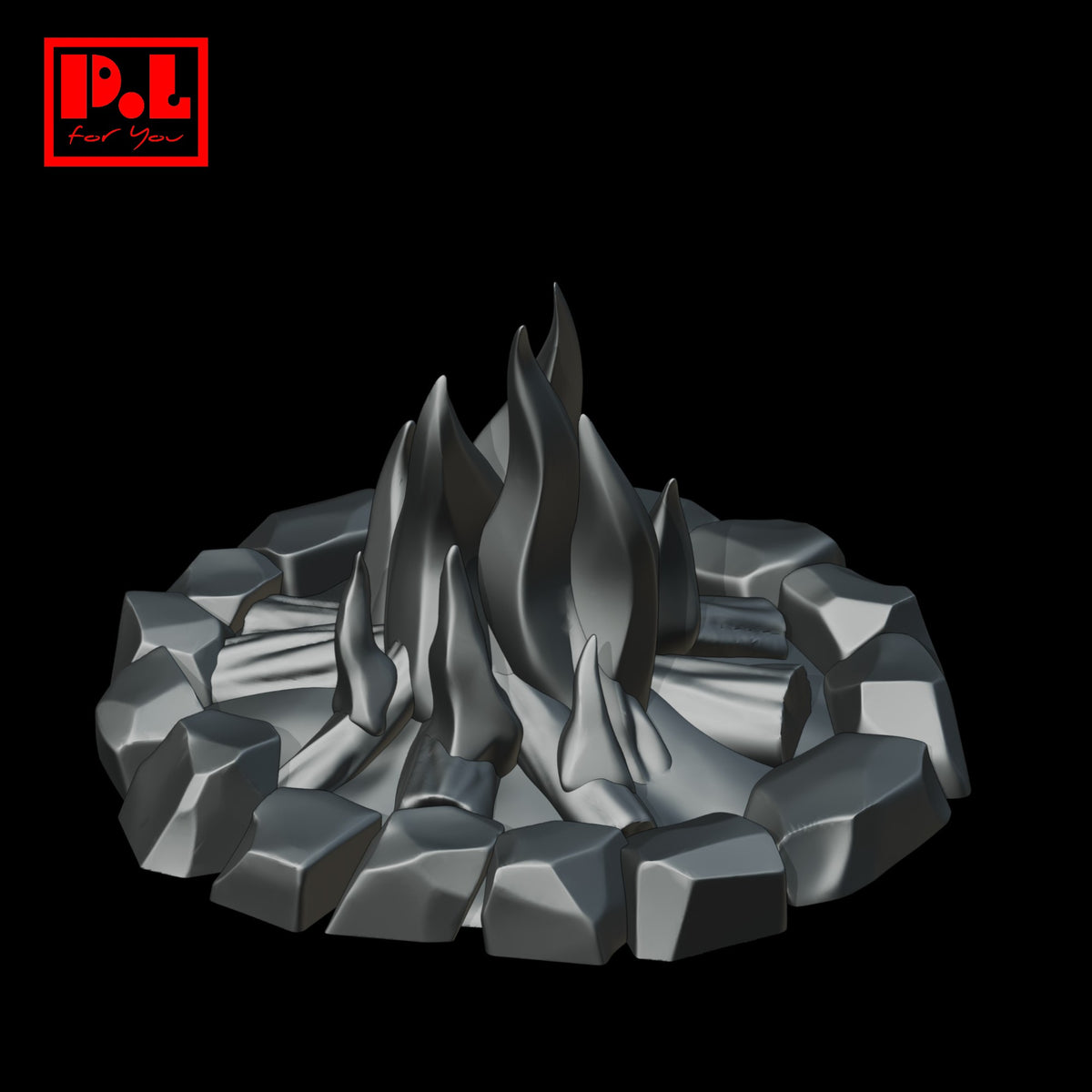 Bonfire v2 — 3D print STL files