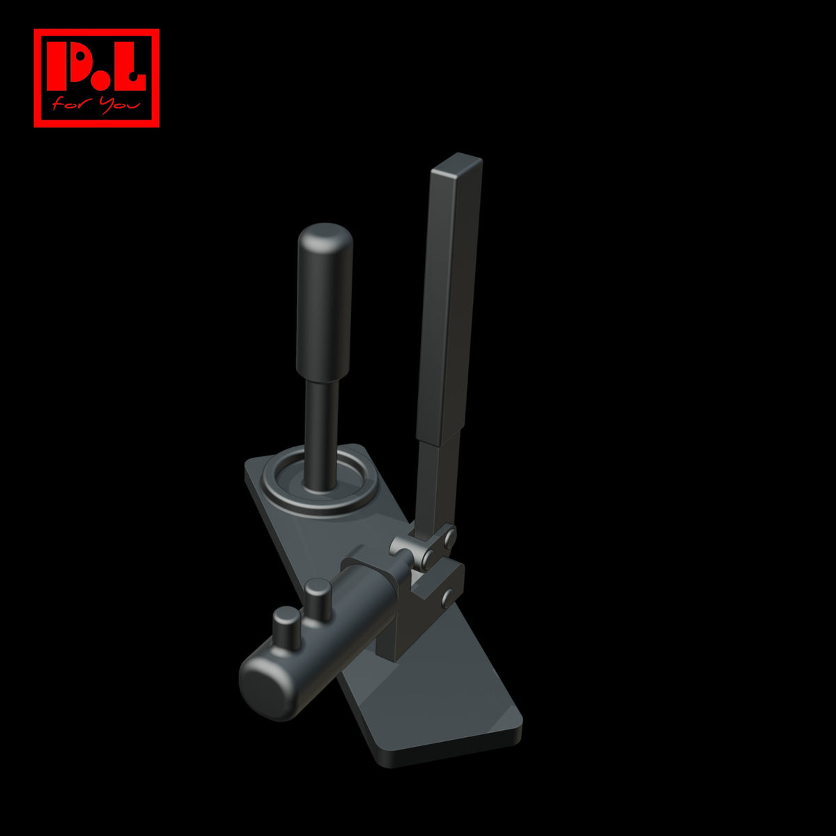 Car Shifter + E-Brake — 3D print STL files
