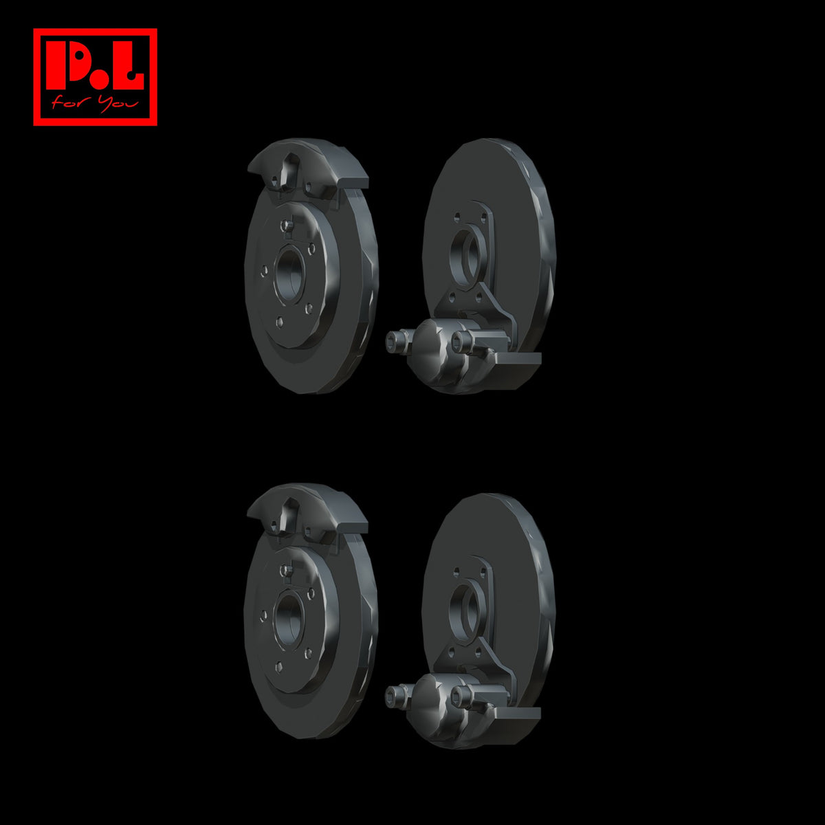 Car brakes — 3D print STL files