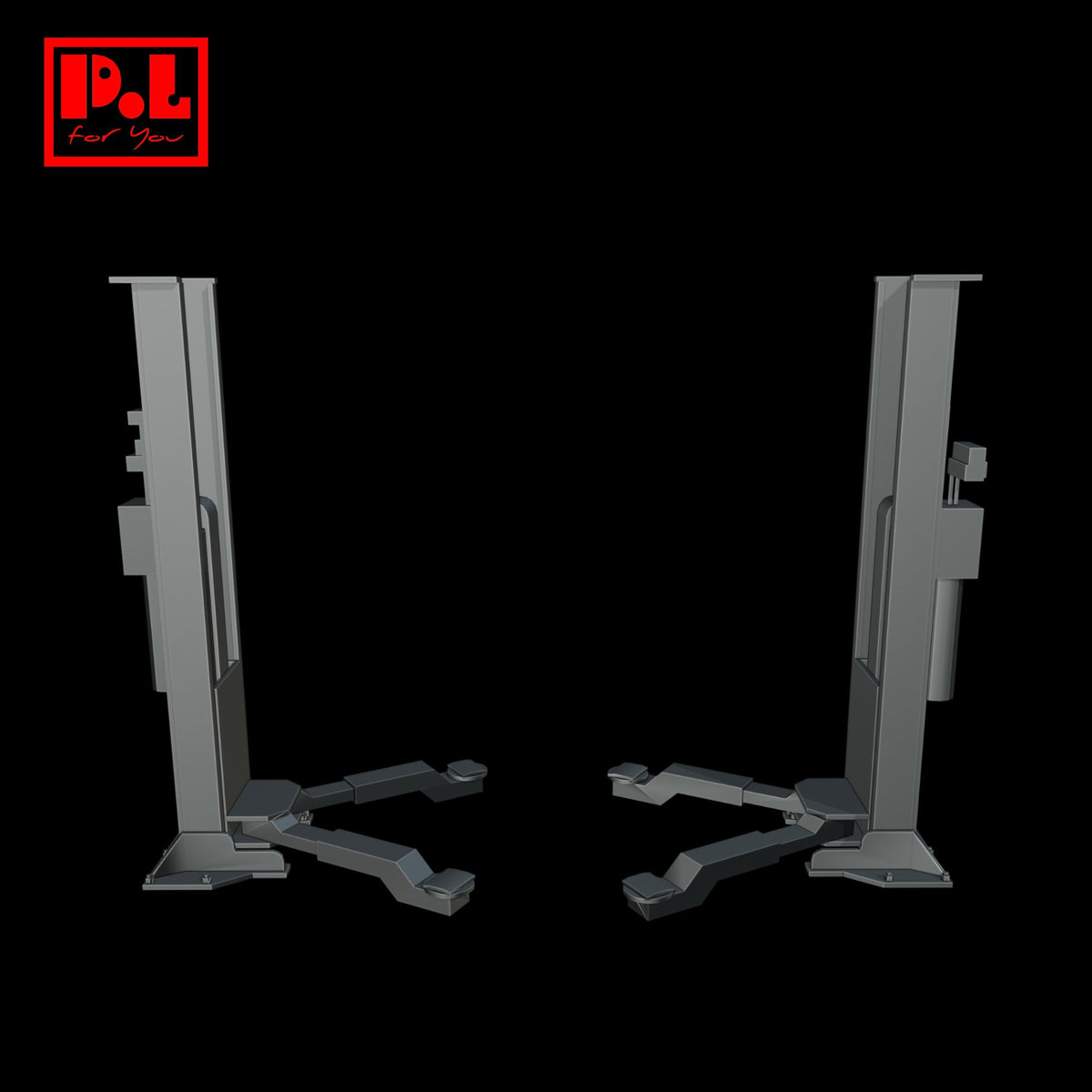 Car lift — 3D print STL files