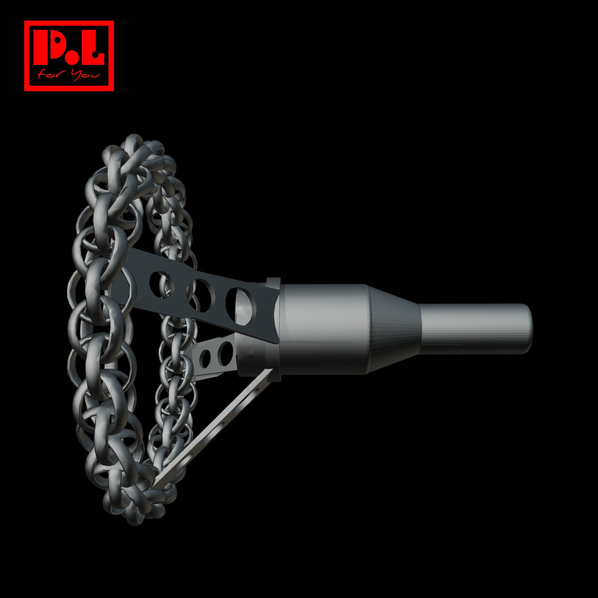 Chain steering wheel — 3D print STL files