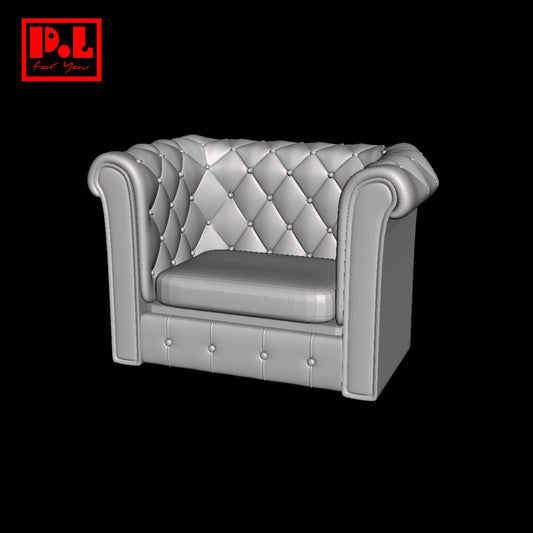 Chair Chesterfield's — 3D print STL files
