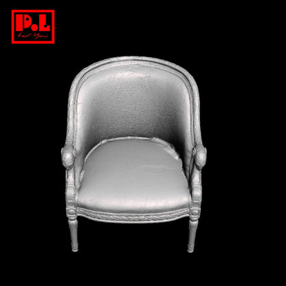 Chair Classy with Ram's Head Arms — 3D print STL files
