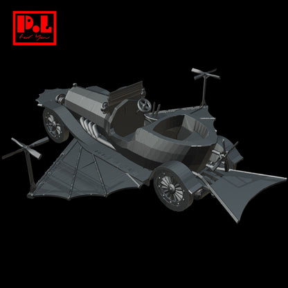 Chitty Chitty Bang Bang (car) — 3D print STL files
