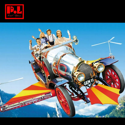 Chitty Chitty Bang Bang (car) — 3D print STL files