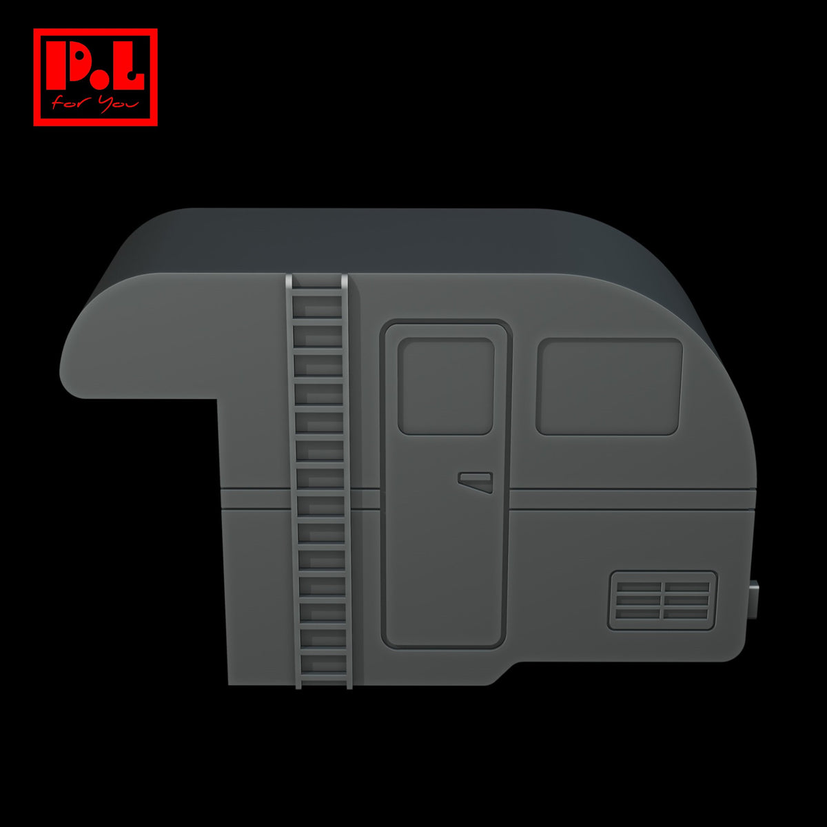 Classic Custom Camper Shell — 3D print STL files