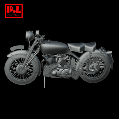Classic motorcycle — 3D print STL files