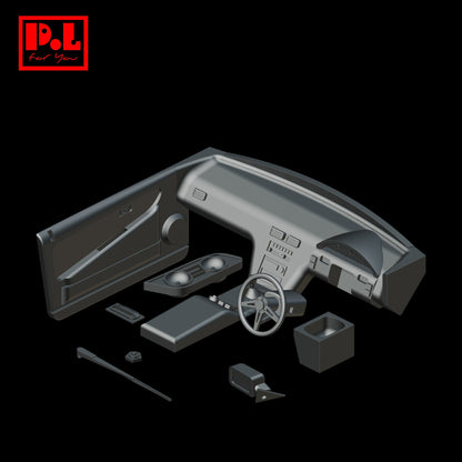 Cocpit Nissan 180, 240SX — 3D print STL files