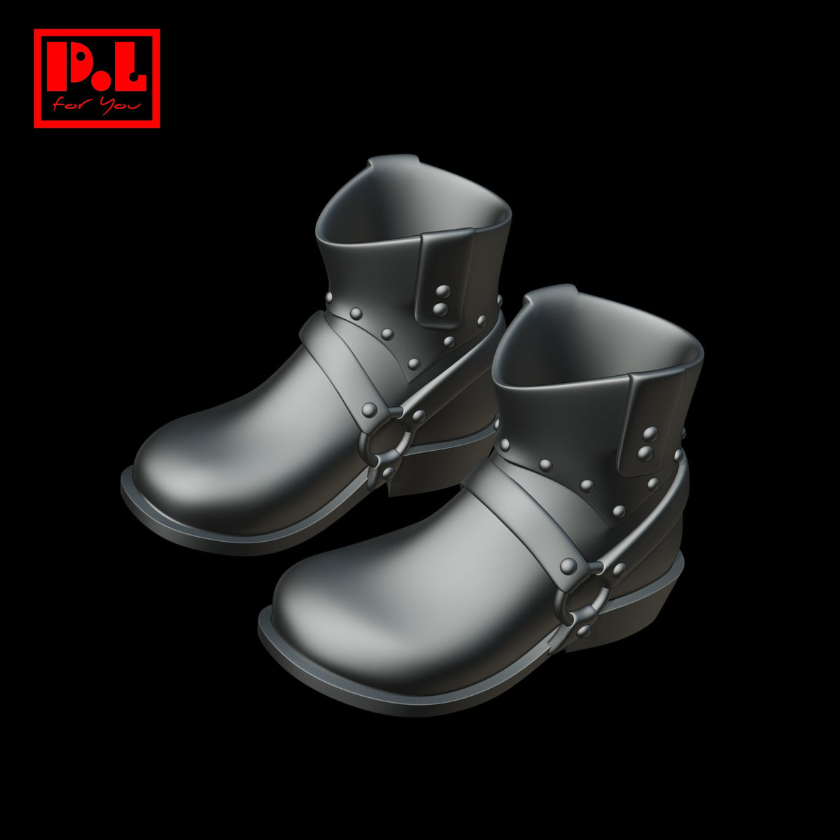 Cowboy boots — 3D print STL files