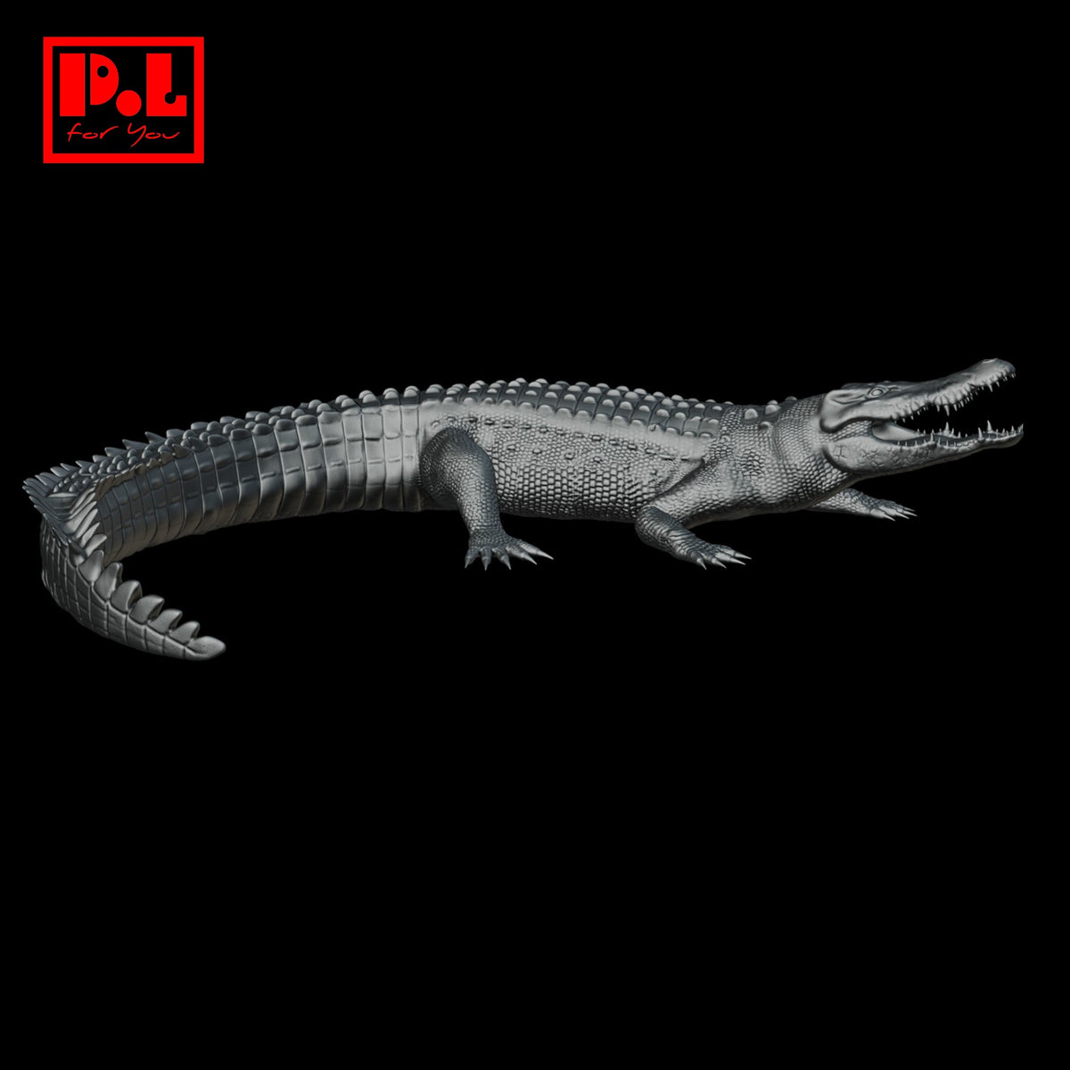 Crocodile v1 — 3D print STL files
