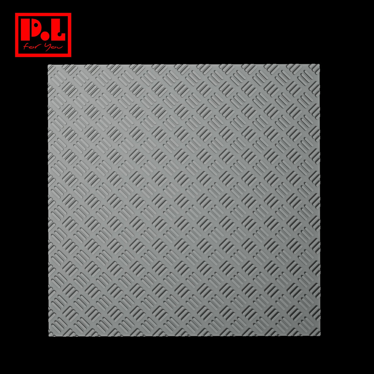 Diamond Plate Aluminum — 3D print STL files