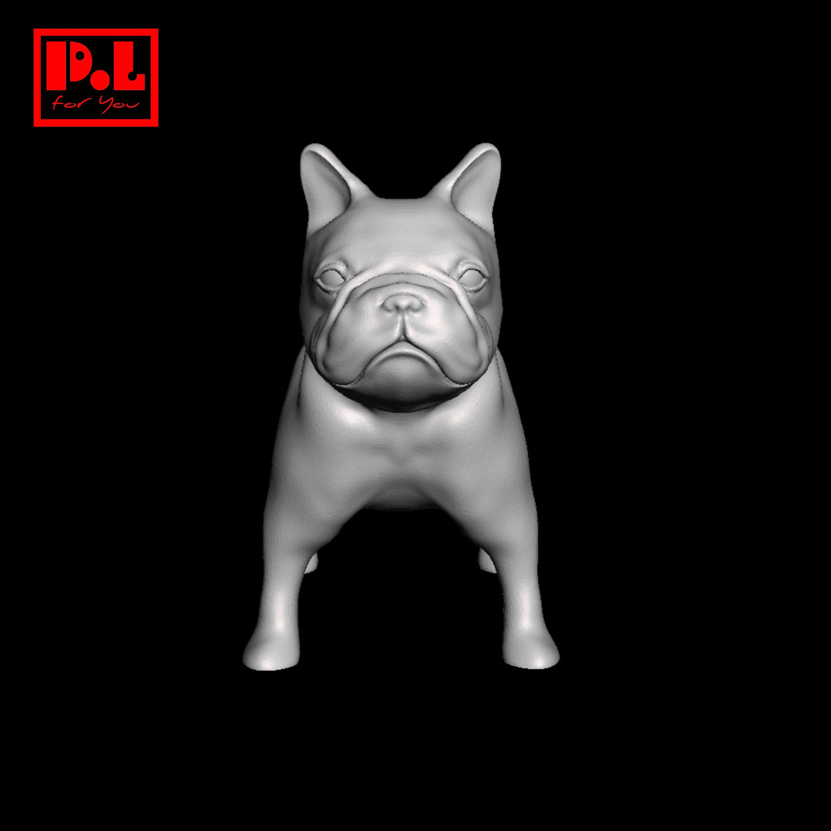 French bulldog — 3D print STL files
