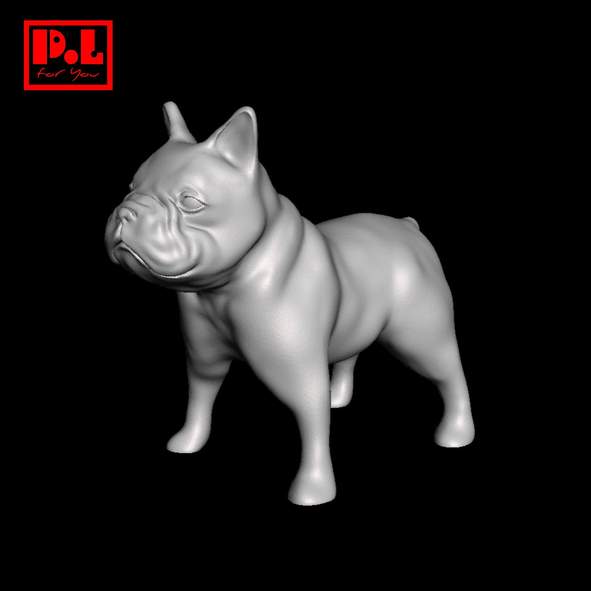 French bulldog — 3D print STL files
