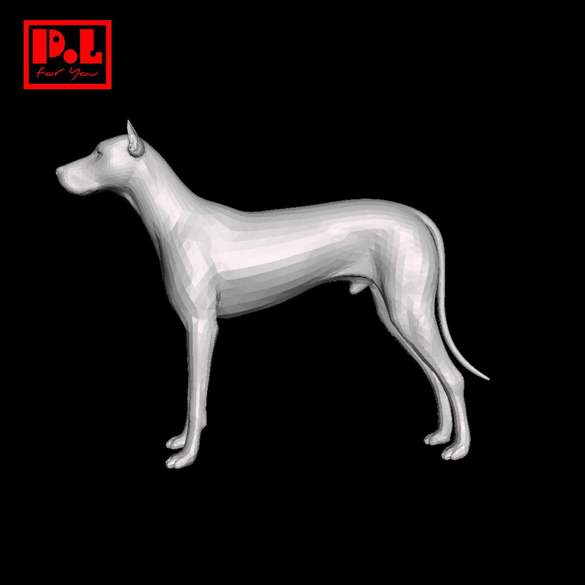 Great Dane — 3D print STL files