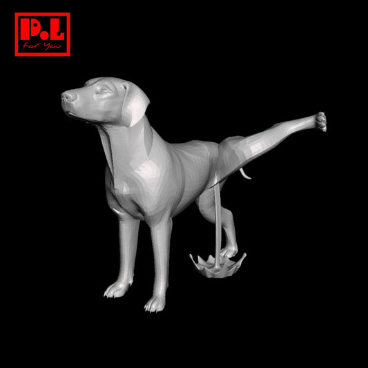 Dog - Peeing dog — 3D print STL files