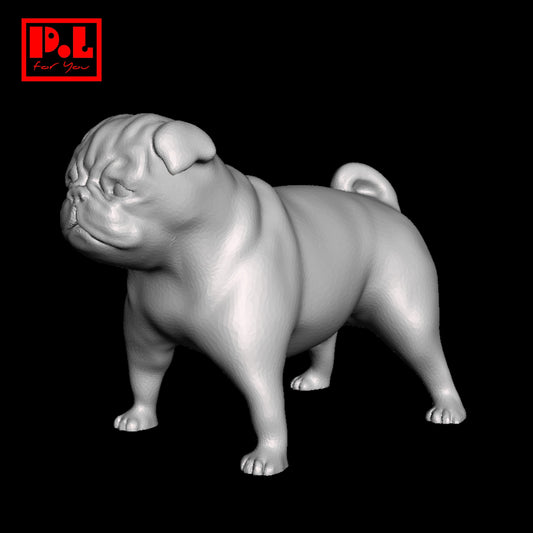 Pug — 3D print STL files