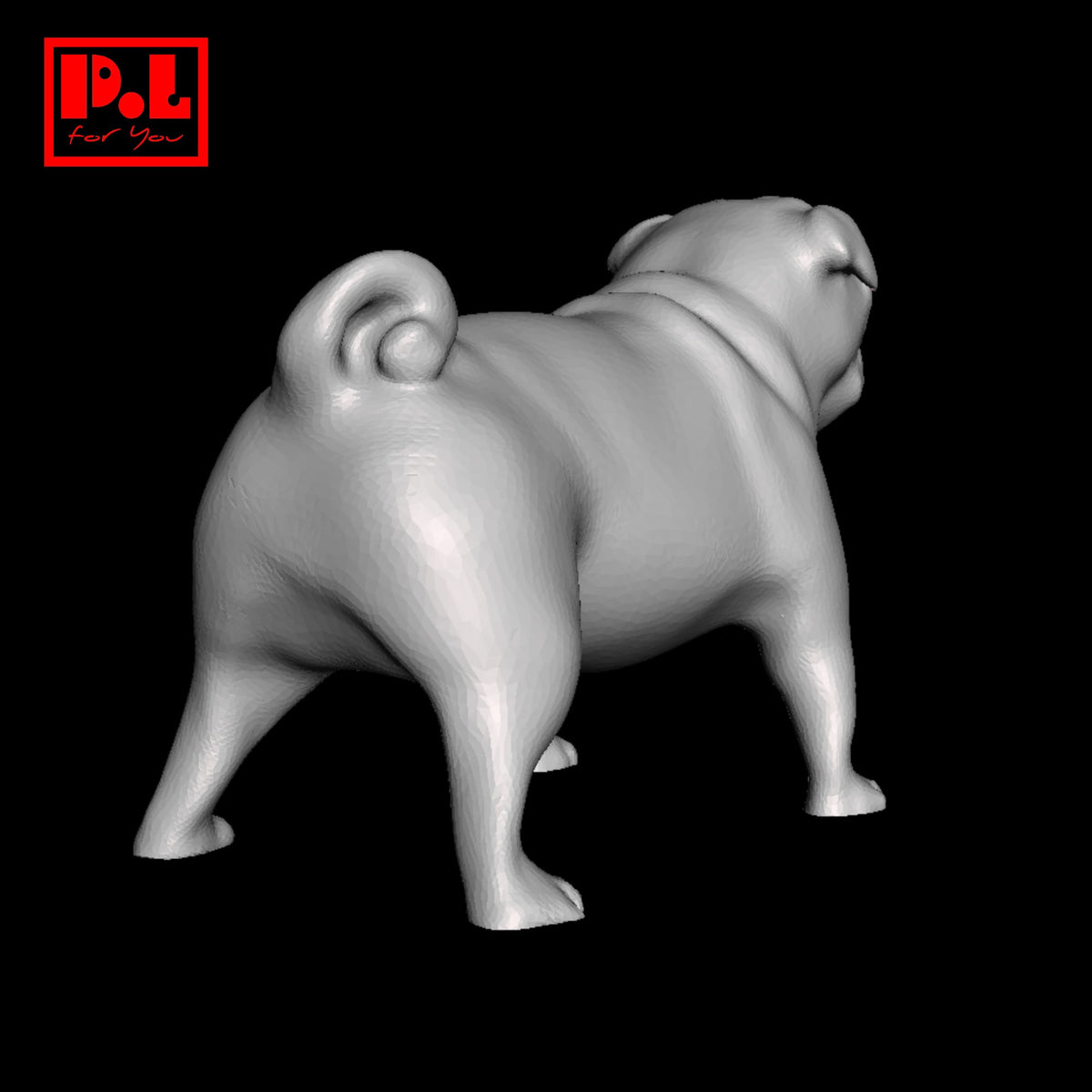 Pug — 3D print STL files