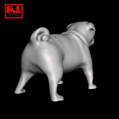 Pug — 3D print STL files