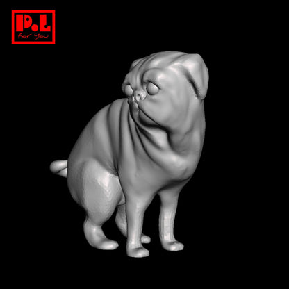 Pug v2 — 3D print STL files