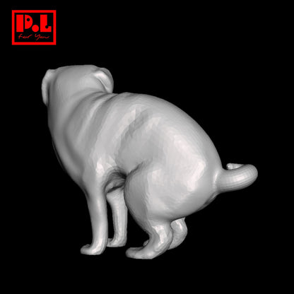 Pug v2 — 3D print STL files