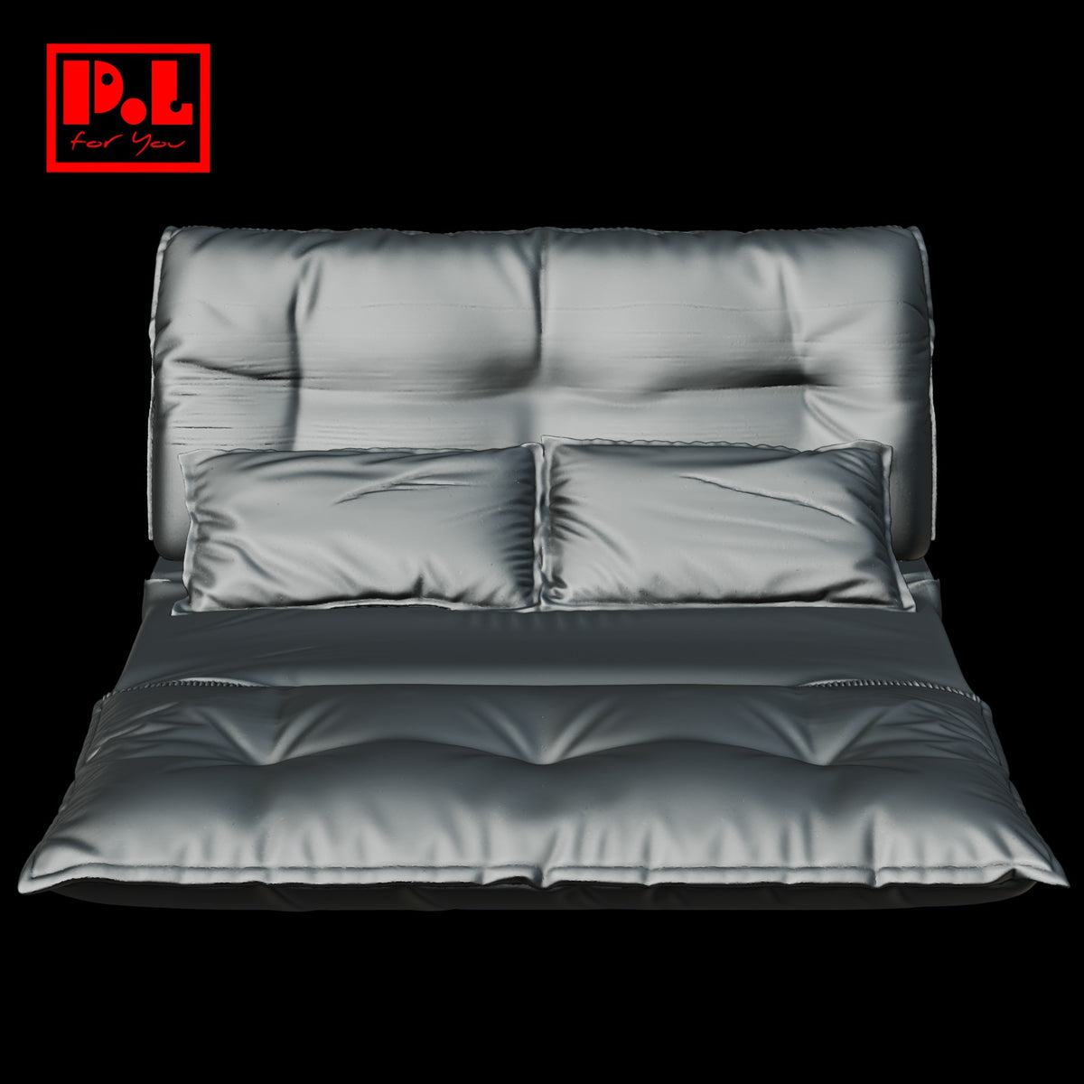 Double sofa — 3D print STL files
