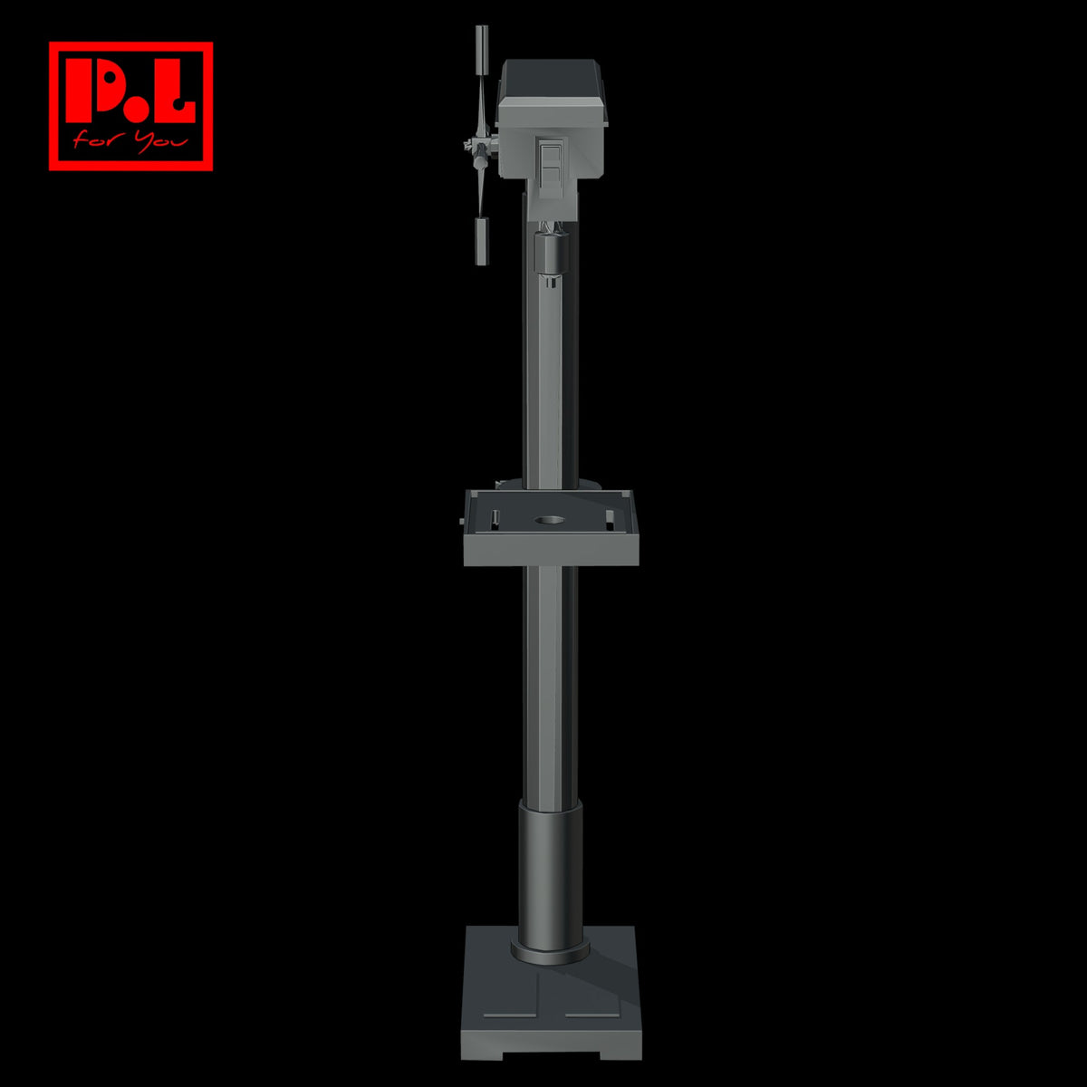 Garage drill press — 3D print STL files