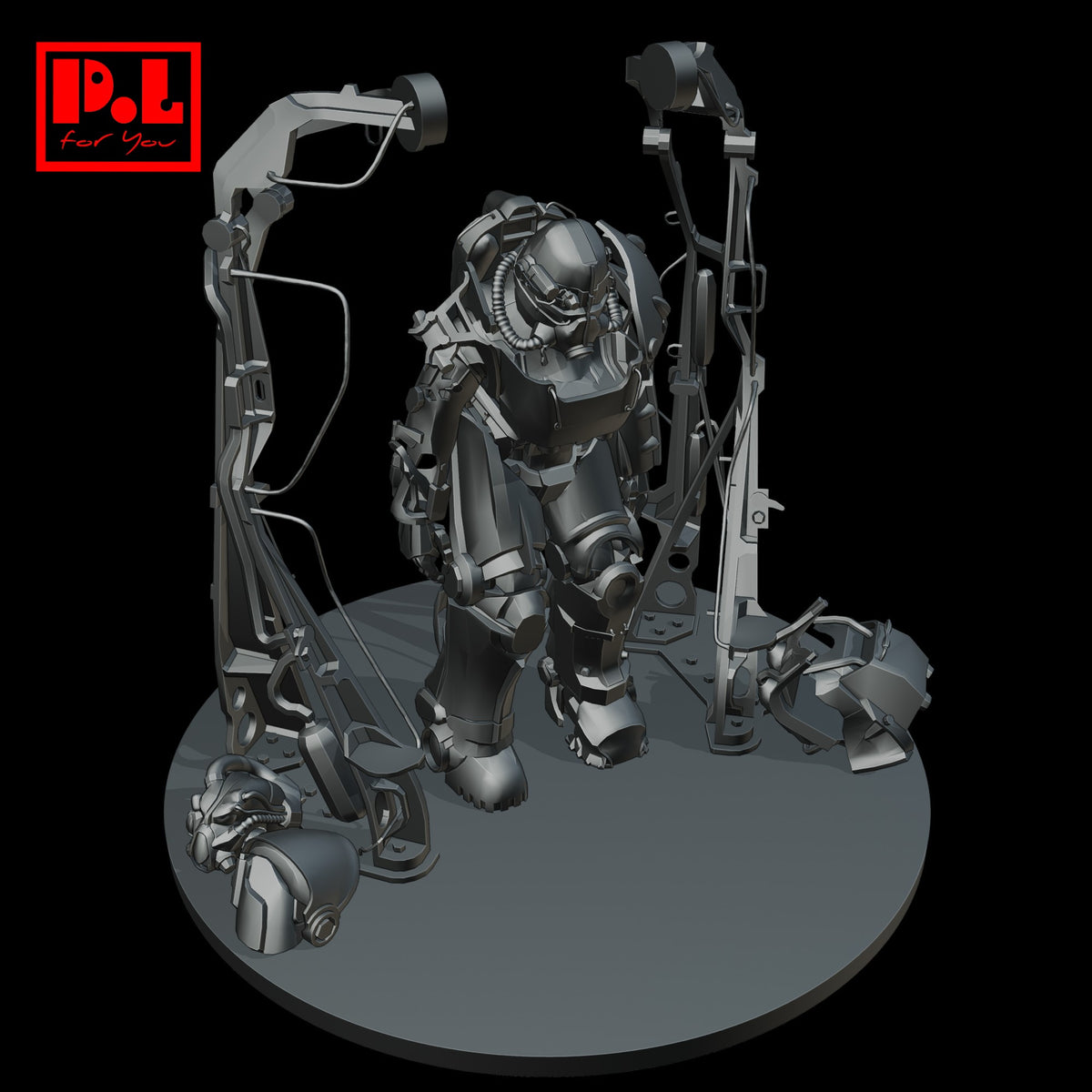 Fallout - Power Armor — 3D print STL files