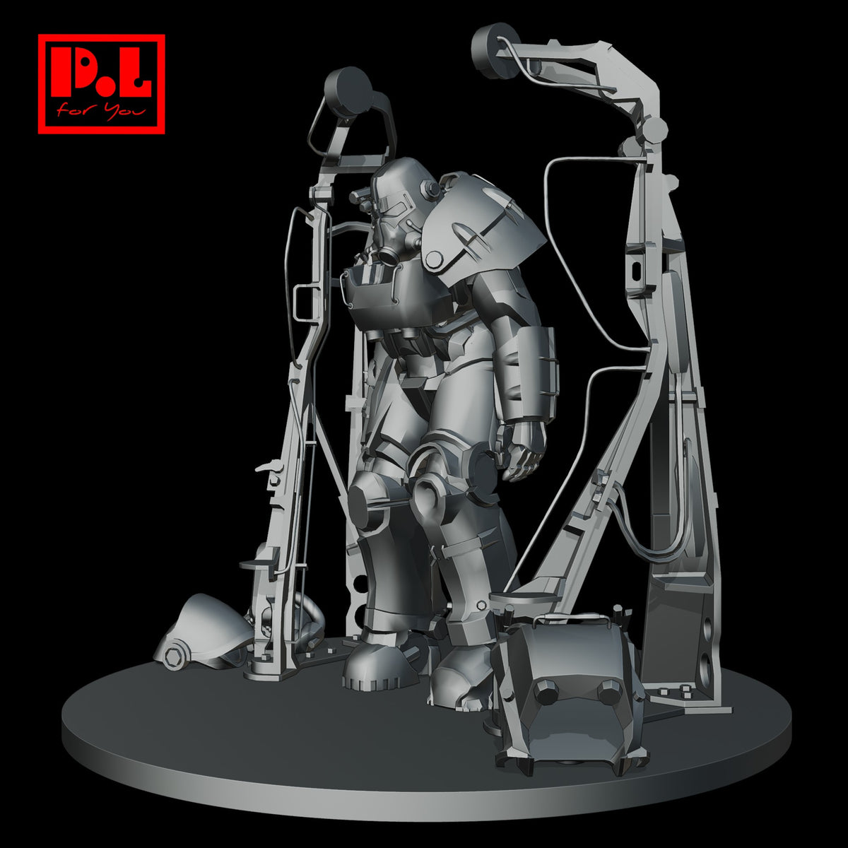 Fallout - Power Armor — 3D print STL files