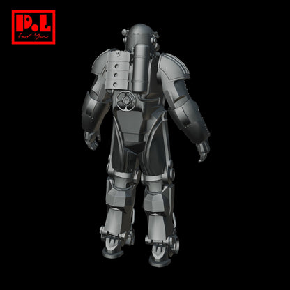 Fallout - T-49 Power Armor — 3D print STL files