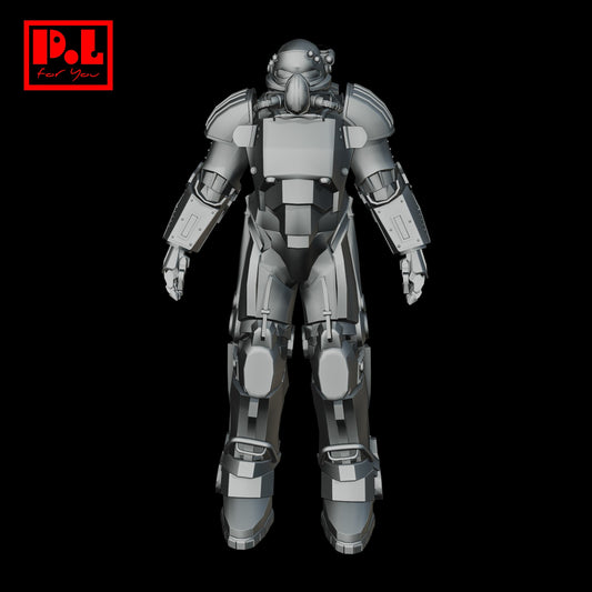 Fallout - T-49 Power Armor — 3D print STL files