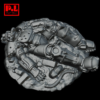 Fallout - T-49 Power Armor v2 — 3D print STL files