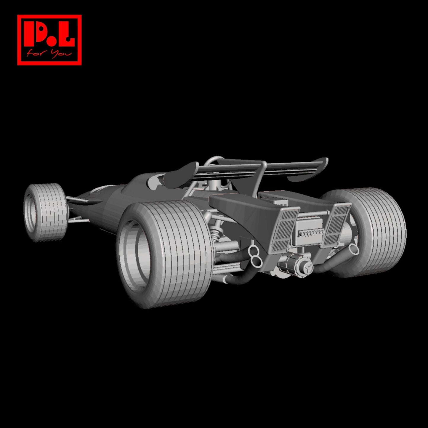 Ferrari 312 B F1 (1970) - STL files
