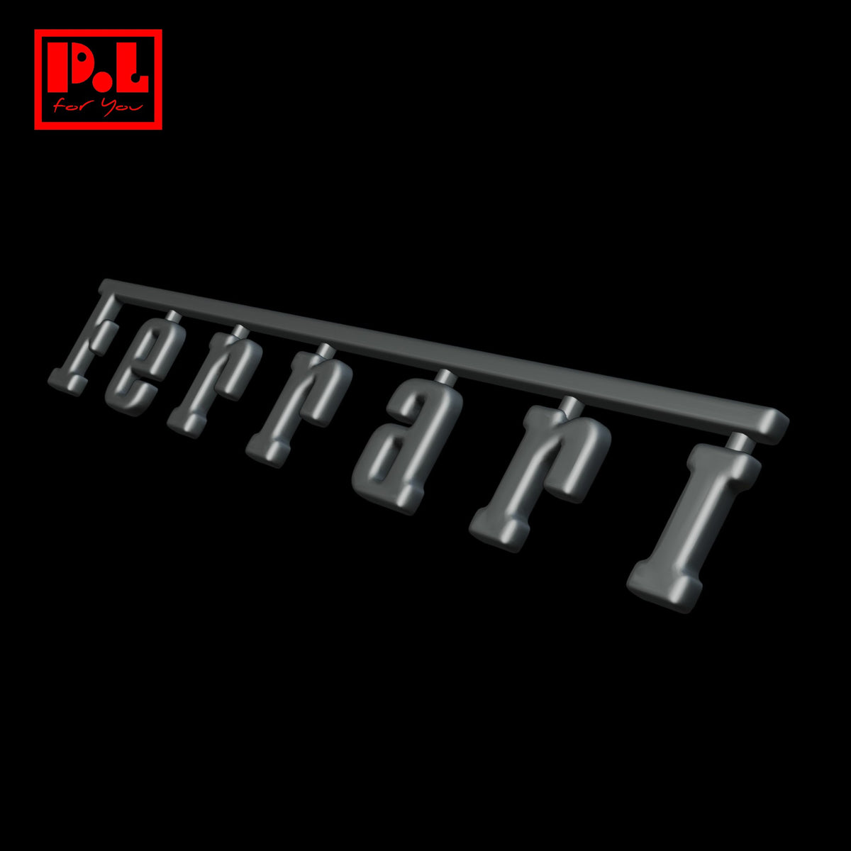 Ferrari LOGO — 3D print STL files