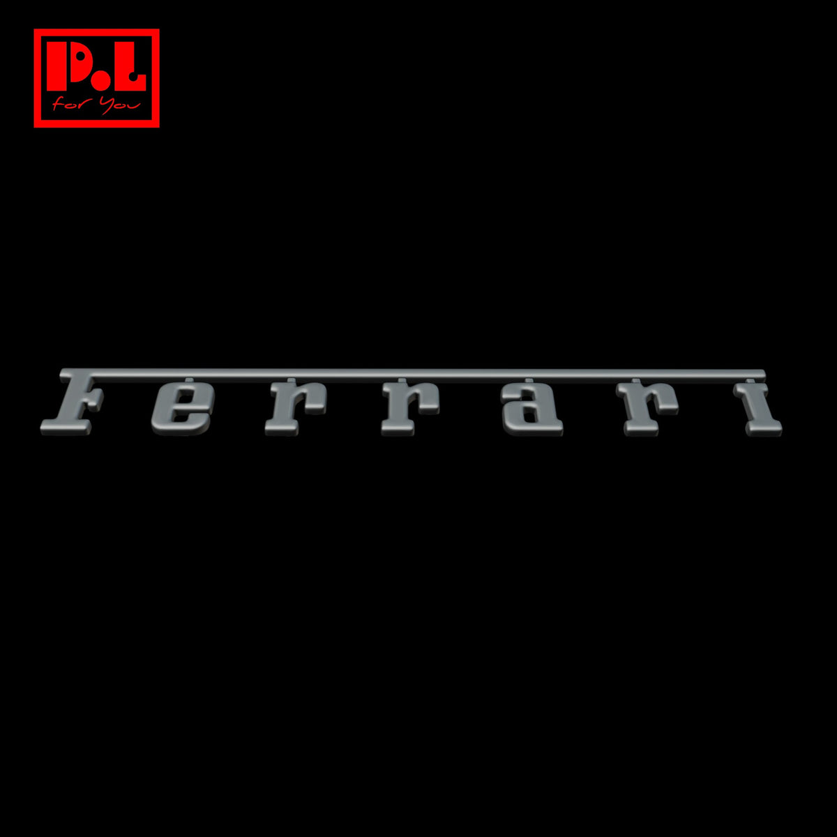Ferrari LOGO — 3D print STL files