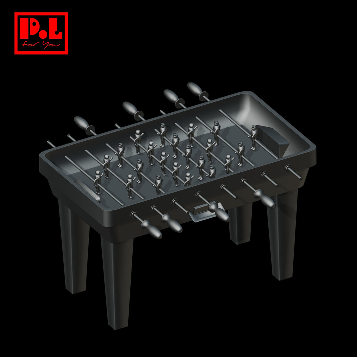 Football Table — 3D print STL files