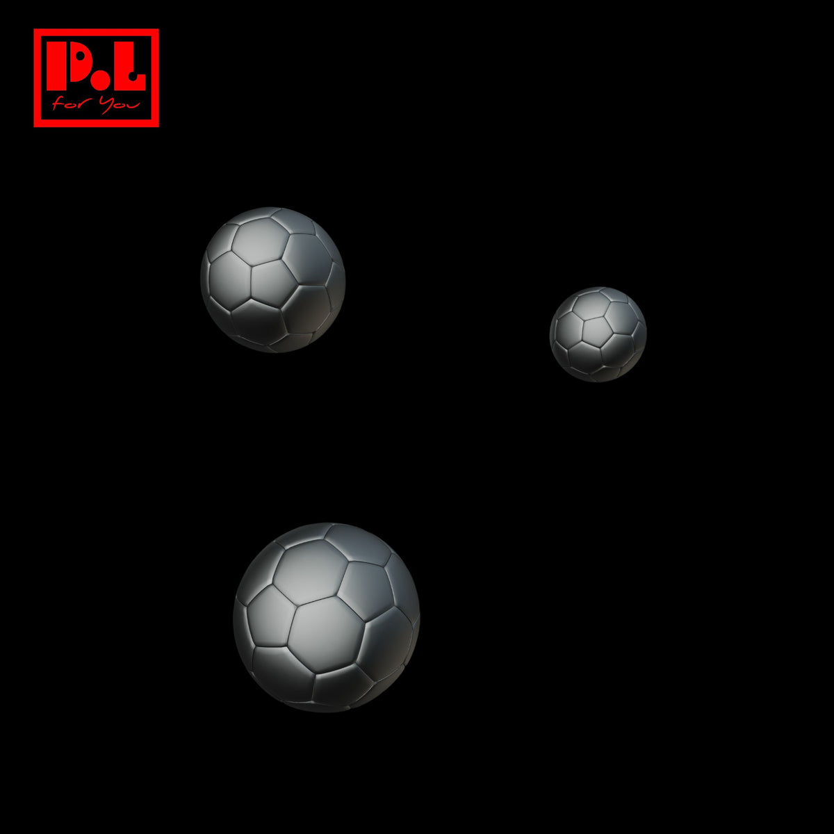 Football (Soccer) ball — 3D print STL files
