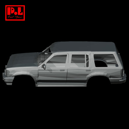 Ford Explorer XLT (1992) Car body — 3D print STL files
