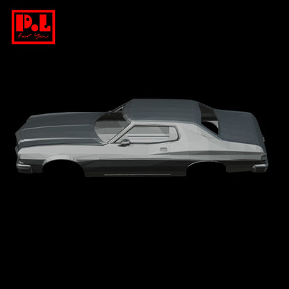 Ford Gran Torino (1976) Car body — 3D print STL files