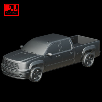GMC Sierra 1500 Crew Cab (2007) — 3D print STL files