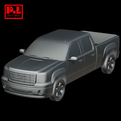 GMC Sierra 1500 Crew Cab (2007) — 3D print STL files
