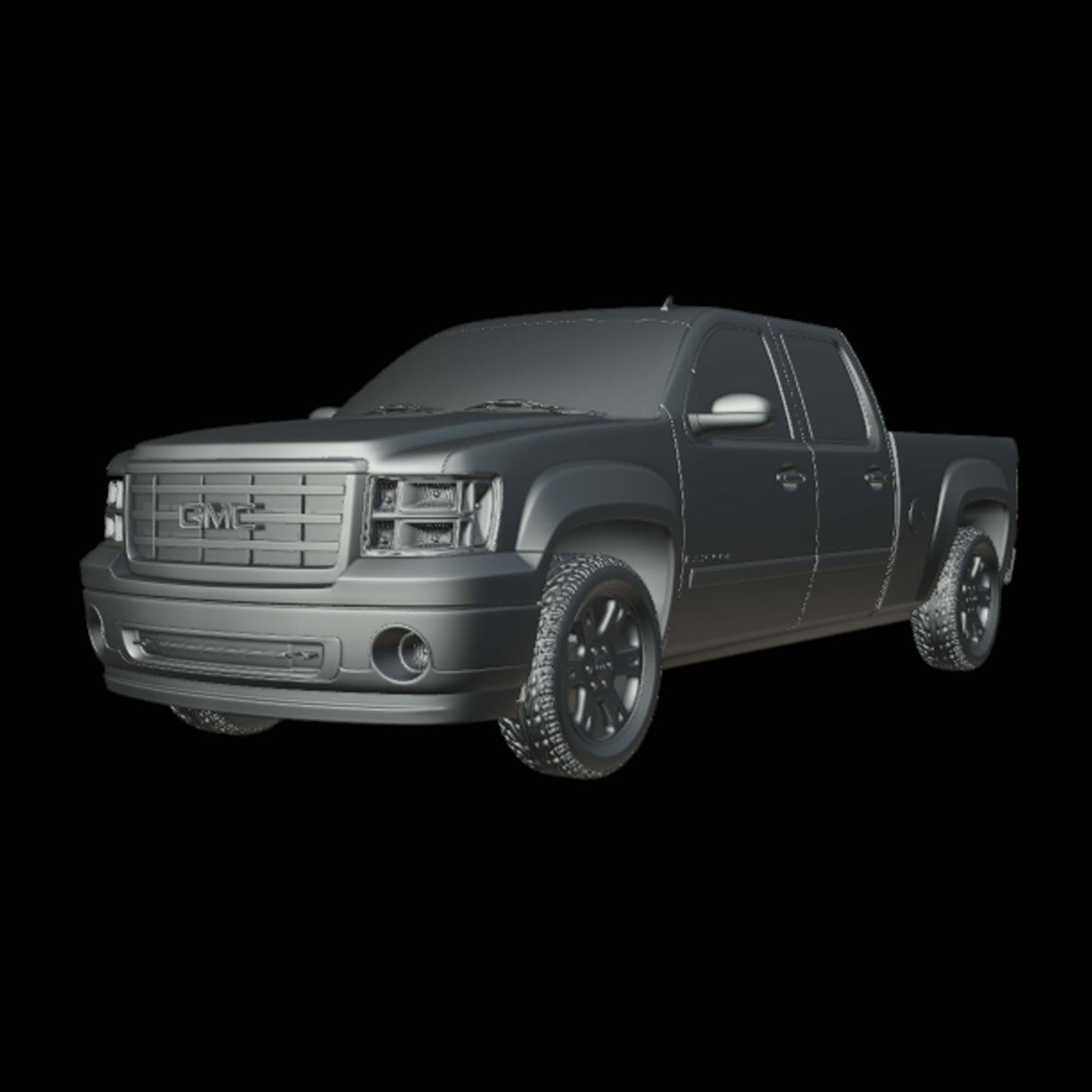 GMC Sierra 3rd Gen (GMT900) Crew Cab (2007)