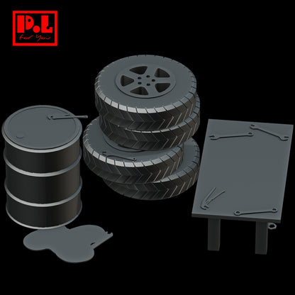 Garage Equipment — 3D print STL files