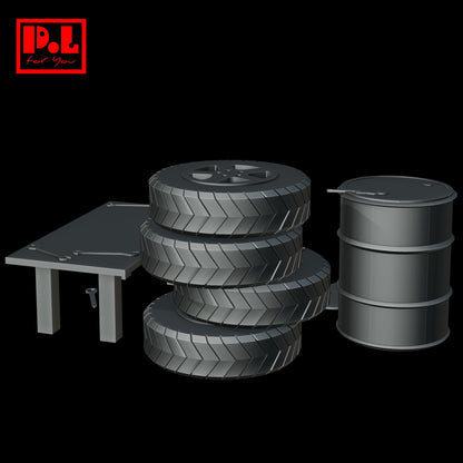 Garage Equipment — 3D print STL files