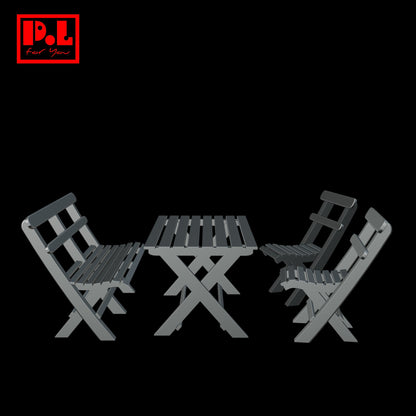 Garden Furniture & Outdoor Dining Set — 3D print STL files