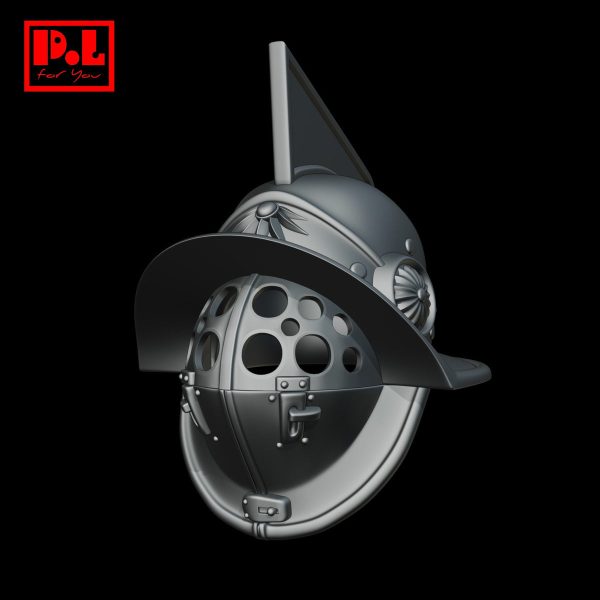 Gladiator helmet — 3D print STL files
