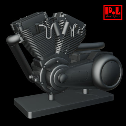 Harley-Davidson Engine — 3D print STL files