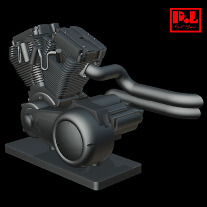 Harley-Davidson Engine — 3D print STL files