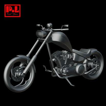 Harley-Davidson Titan Sidewinder Chopper (2004) — 3D print STL files