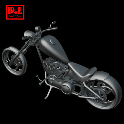 Harley-Davidson Titan Sidewinder Chopper (2004) — 3D print STL files
