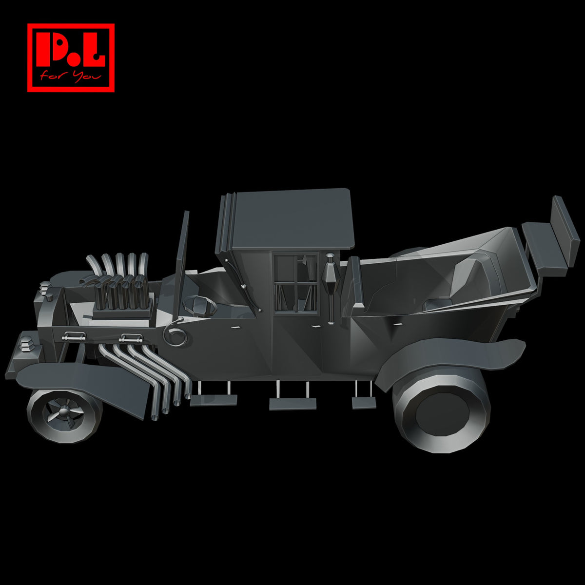 Herman Munster Mobile Coach The Munsters — 3D print STL files